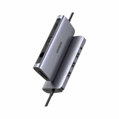 Adaptador Ugreen 10 In 1 Usb C Multifunction Cm179 Black