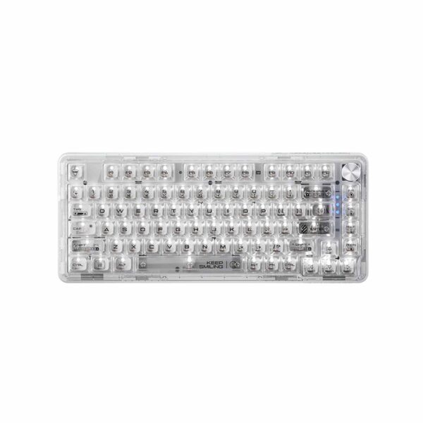 Teclado Gamer Machenike K500 F-Rgb Switch Outemu Crystal Usb K500F-B81 White - Imagen 2