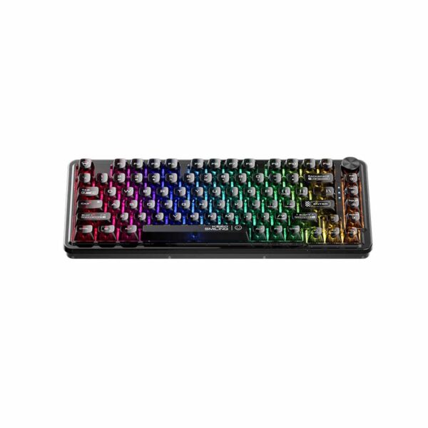 Teclado Gamer Machenike K500F-Rgb Switch Outemu Crystal Usb K500F-B81 Black - Imagen 2