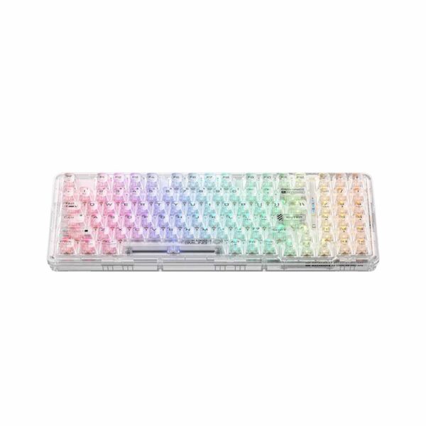 Teclado Gamer Mechanical Machenike K500F Switch Rgb White Outemu K500F-B94 Crystal Linear - Imagen 2