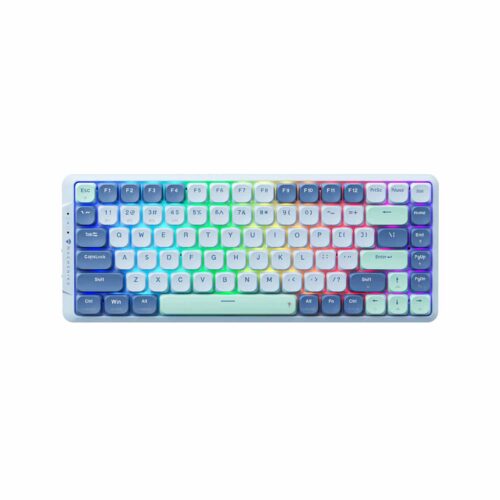 Teclado Gamer Machenike Air50-B80 Switch Red Outemu Rgb Indigo Grey Blue