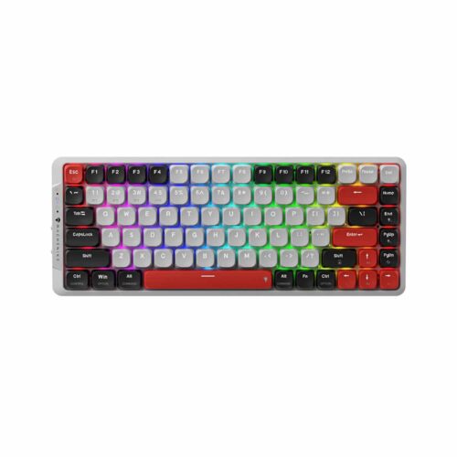 Teclado Gamer Machenike Air50-B80 Switch Red Outemu Rgb Flame Red