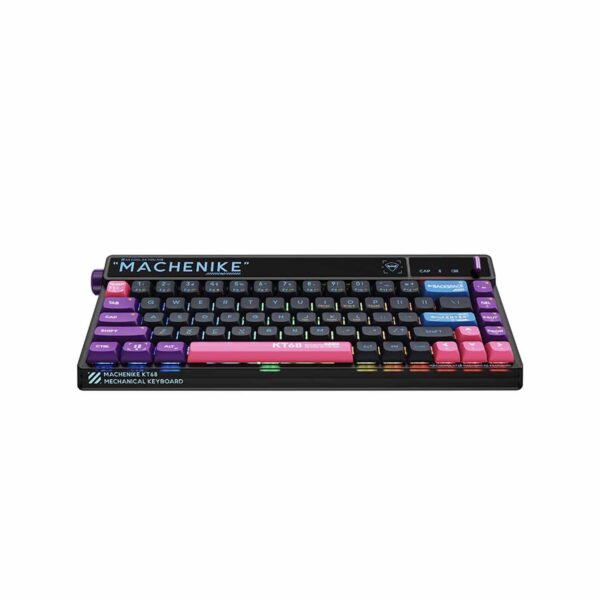 Teclado Gamer Machenike Mechanical Keyboard KT68 Black Kailk Box V2 Switch Red - Imagen 2