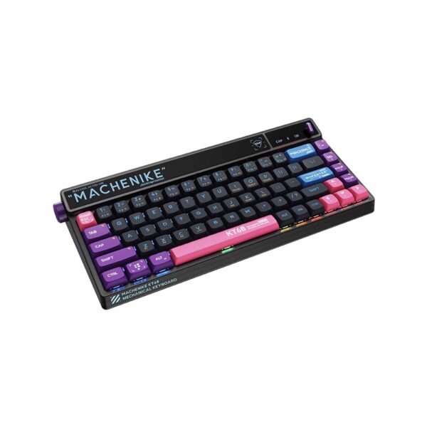Teclado Gamer Machenike Mechanical Keyboard KT68 Black Kailk Box V2 Switch Red - Imagen 3