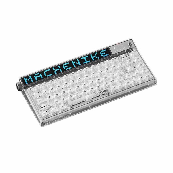 Teclado Gamer Machenike KT68 Pro White Switch Gateron Ice Silent V2 - Imagen 2