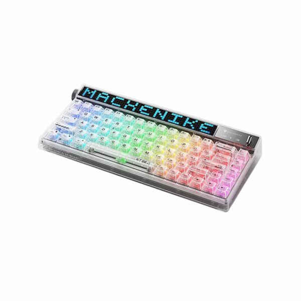 Teclado Gamer Machenike KT68 Pro White Switch Gateron Ice Silent V2 - Imagen 3