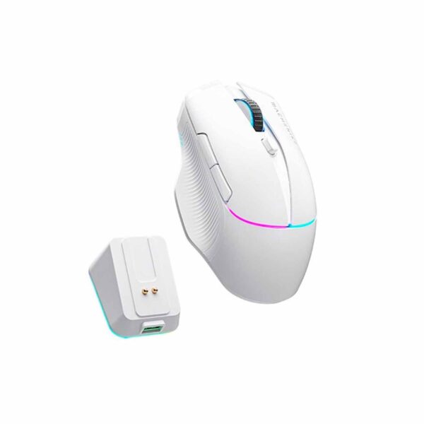 Mouse Gamer Machenike L8 Pro Tri-Modes Gaming White - Imagen 2