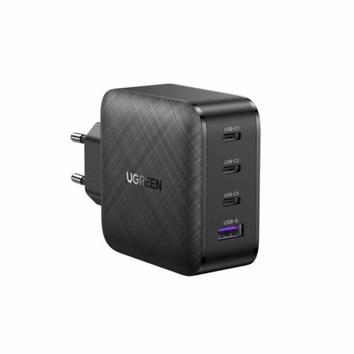 Cargador Ugreen USB-C 65W 4 Port Pd Gan Fast Charger Model 70773