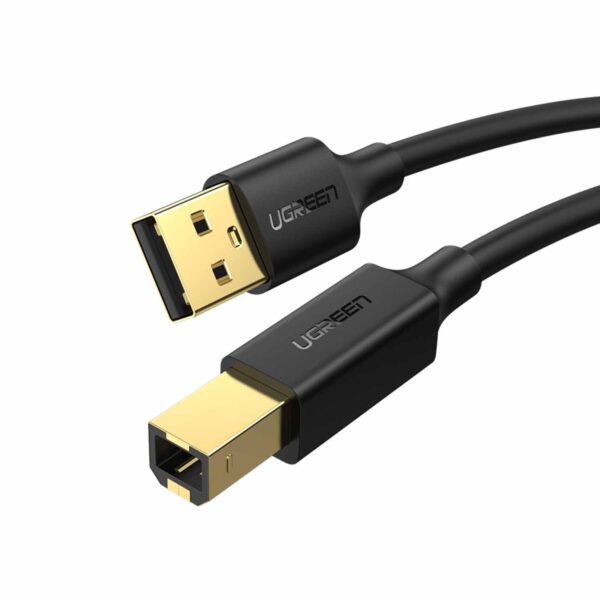 Cable de impresora Ugreen US135 de USB 2.0 a USB Tipo B 1.5m (10350)