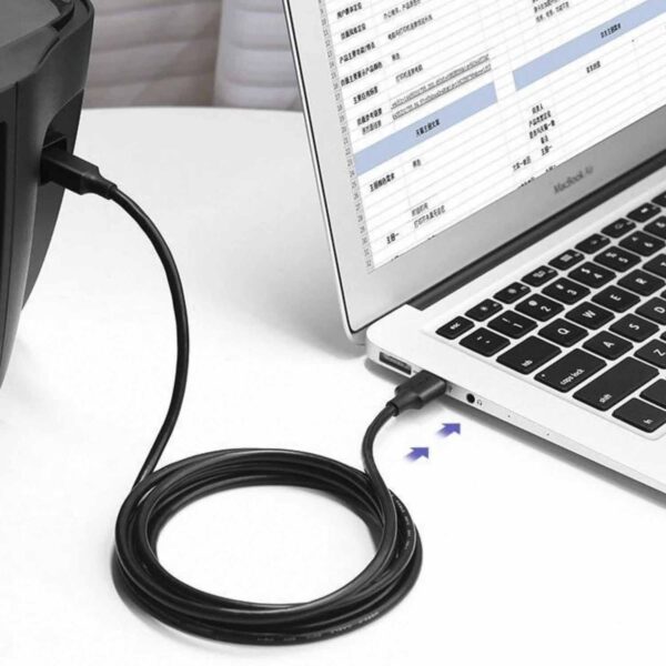 Cable de impresora Ugreen US135 de USB 2.0 a USB Tipo B 1.5m (10350) - Imagen 3