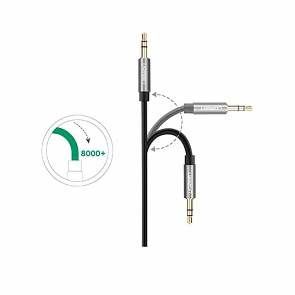 Cable de Audio 3.5mm Ugreen Macho a Macho 50cm 10732 - Imagen 4