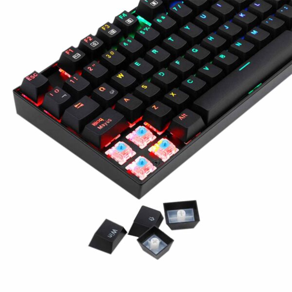 Teclado Gamer Redragon Mitra Rdk551Rgb-1 Spanish-Sps Blue Switch Black - Imagen 4