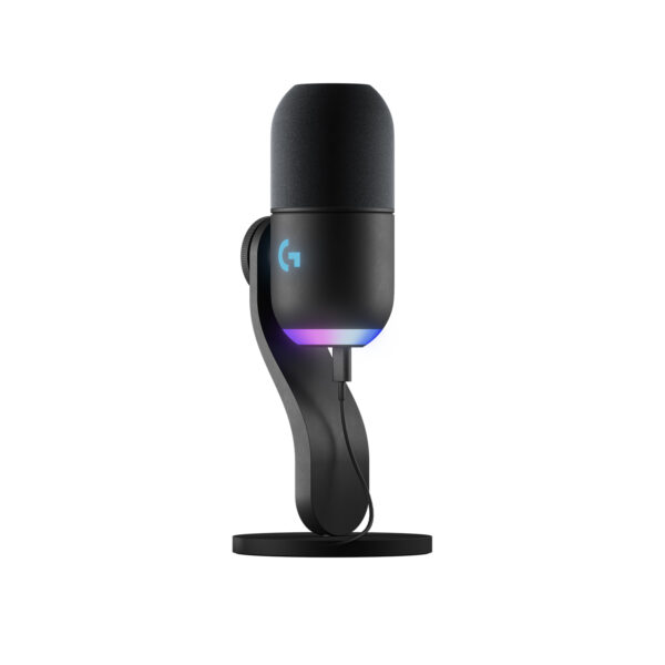 Microfono Gamer Logitech Yeti Gx Supercardioid Usb P/Streaming Rgb Lightsync Black - Imagen 2