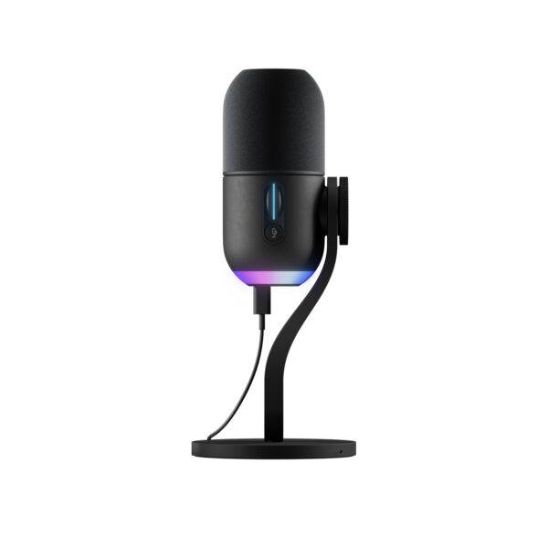 Microfono Gamer Logitech Yeti Gx Supercardioid Usb P/Streaming Rgb Lightsync Black - Imagen 3