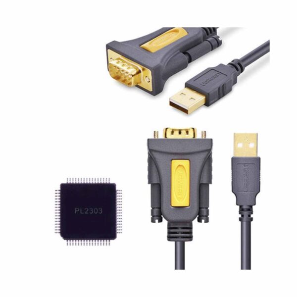 Adaptador Ugreen USB a Serial 20223 Black - Imagen 2