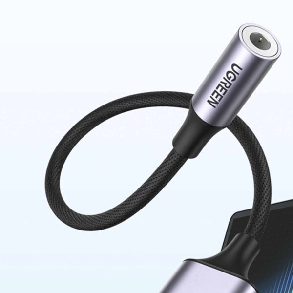 Adaptador Ugreen USB 2.0 a Audio 3.5mm 30757 Dark Gray - Imagen 4