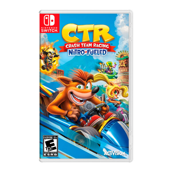 Consola Nintendo Switch Lite Gris + Crash Team Racing - Imagen 5