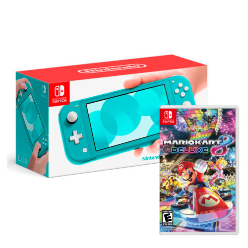 Consola Nintendo Switch Lite Turqueza + Mario Kart 8 Deluxe