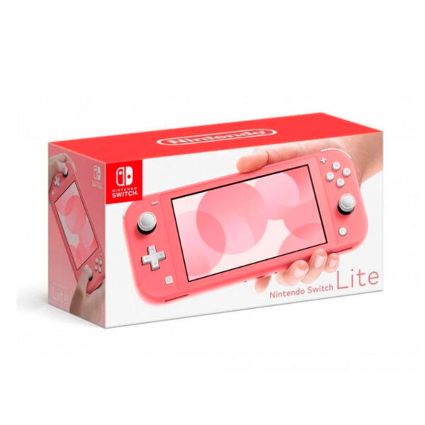 Consola Nintendo Switch Lite Coral + Animal Crossing - Imagen 2