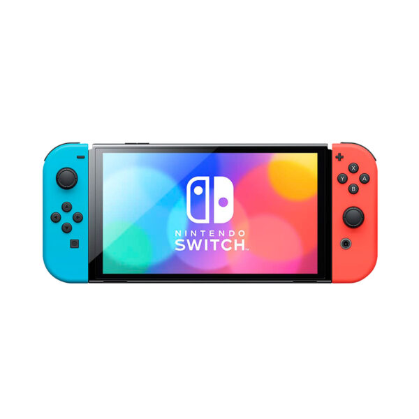 Consola Nintendo Switch Modelo Oled Neon + Mario Maker 2 - Imagen 3
