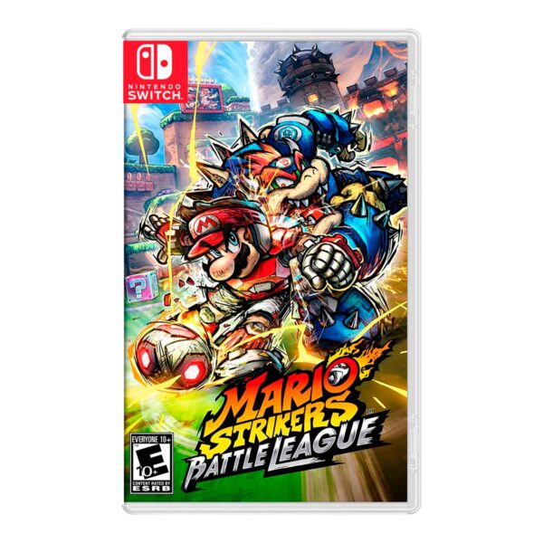 Consola Nintendo Switch Oled Blaco + Estuche Oled + Mario Strikers - Imagen 6