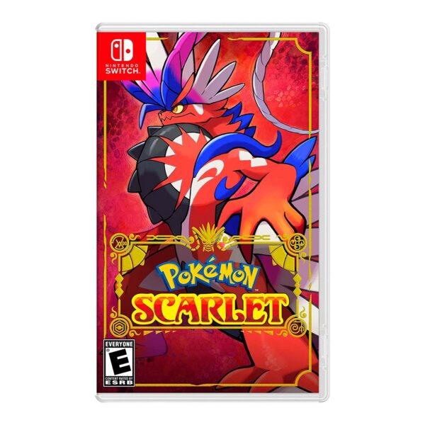 Consola Nintendo Switch Oled Edicion Scarlet & Violet + Pokemon Scarlet - Imagen 5