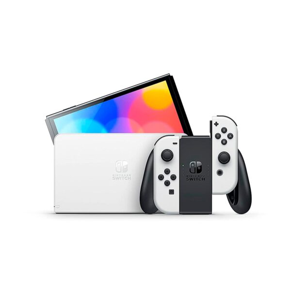 Consola Nintendo Switch Oled Blanco + Pokemon Violet - Imagen 2