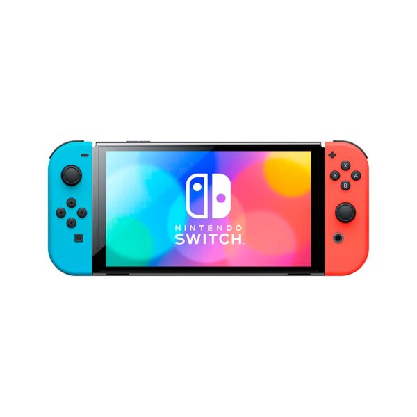Consola Nintendo Switch Oled Neon + Pokemon Scarlet - Imagen 3