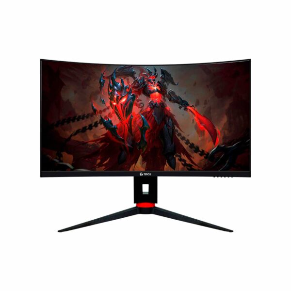 Monitor Gamer Teros TE-2765G 27" Va Curvo 165Hz 2560X1440 Qhd Hdmi / Dp / Audio 3.5Mm