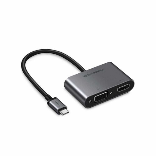 Adaptador Ugreen USB-C a HDMI + VGA (50505) CM162