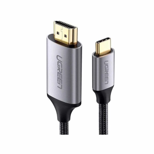 Adaptador UGREEN USB-C macho a HDMI macho 1.5M Gray Black Mm142-50570 - Imagen 4