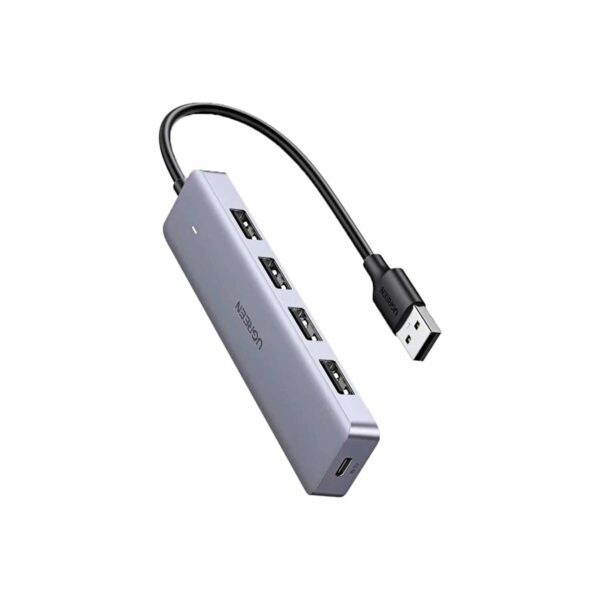 Adaptador Hub UGREEN USB 3.0 de 4 puertos con fuente de alimentación USB-C CM219 - 50985 - Imagen 2