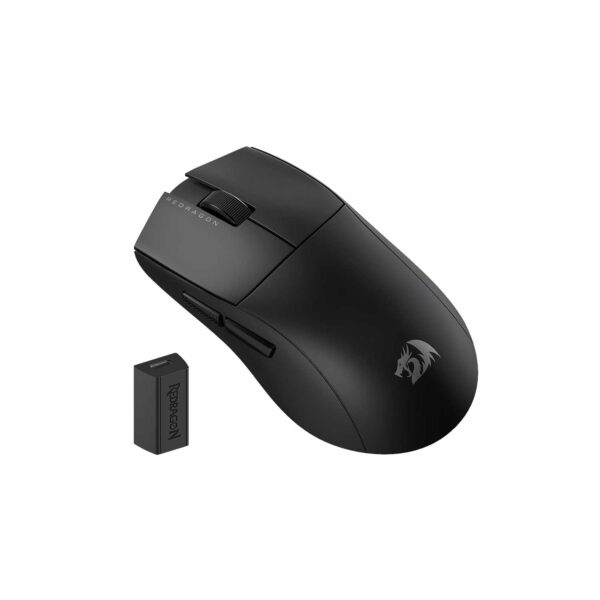 Mouse Gamer Redragon K1Ng Pro (4K Hz) Wireless Black - Imagen 3