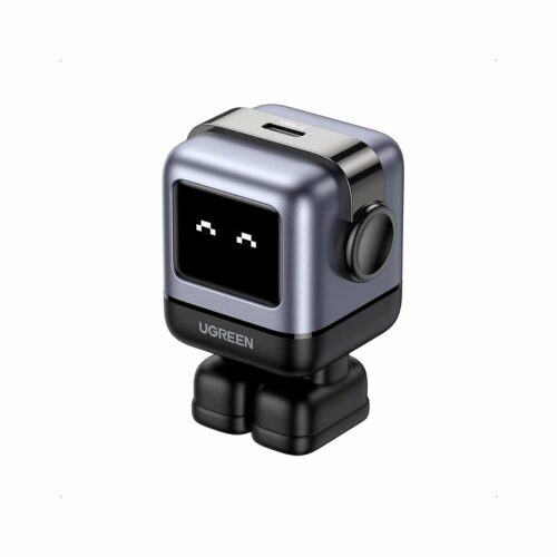 Cargador Ugreen Robot 30 Watts Tipo C Pantalla Led Carga Rapida Black 15550