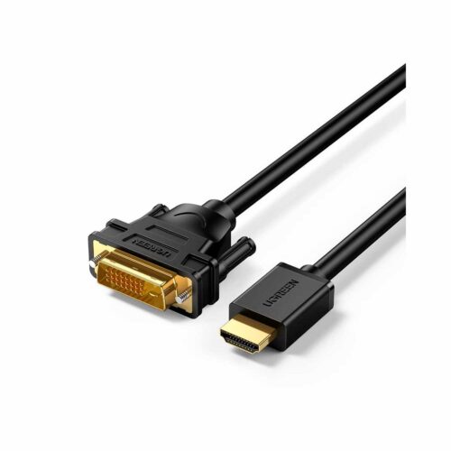 Ugreen-Hdmi To Dvi Cable 2M-Black-Model 10135