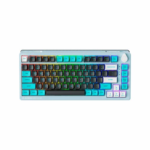 Teclado Gamer Machenike K600T B82 Tri-Mode Rgb G.R Silver Linear Switch Blue