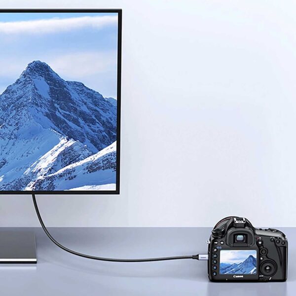 Cable Ugreen Micro Hdmi a Hdmi 2 Metros 2.1 8K 60 Hz Ultra HD 15517 - Imagen 4