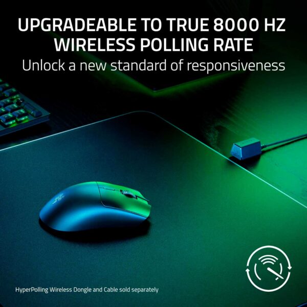 Mouse Gamer Razer Viper V3 Hyperspeed 30K Dpi Multi-Dispositivo 280H Wireless Black - Imagen 5