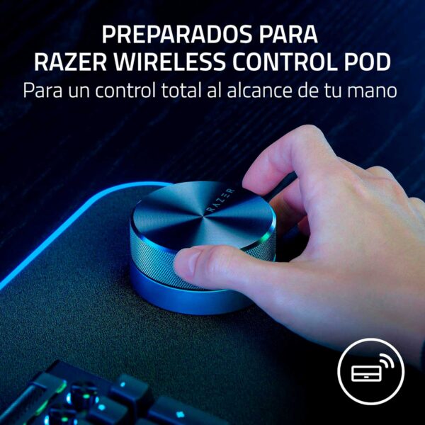 Parlante Gamer Razer Nommo V2 Pro 2.1 99 Db Multiplataforma Bt/Usb Thx Chromo+Control Wireless 220V Black - Imagen 4