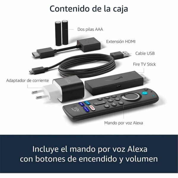 Amazon-Fire Tv Stick-Tv3/Akg-Firetv3-Black - Imagen 5