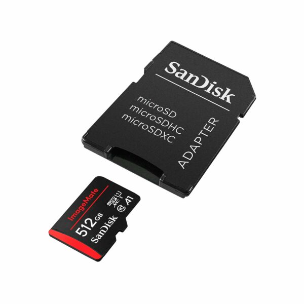 Memoria Sandisk ImageMate microSDXC UHS Card With Adapter 512 Gb Upto 150 - Imagen 3