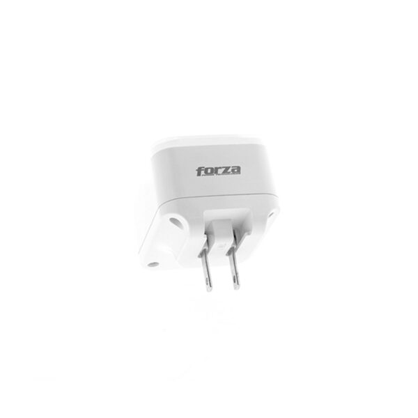 Forza Toma Corriente De Pared Forza Fwt-4012 Usb-X4 Puertos Usb C/Luz Nocturna - Imagen 2
