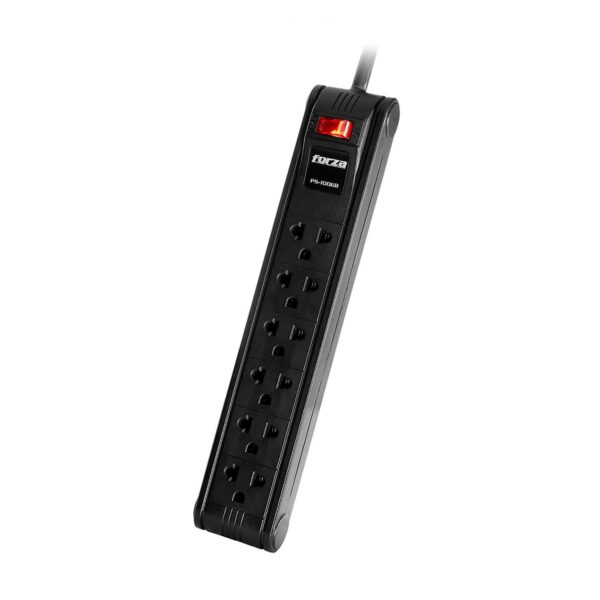 Regleta Forza Ps-1006b Strip 110/220V 6-Univ Nema 10 Foot Cable-Black - Imagen 3