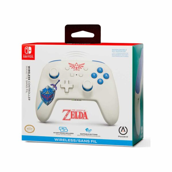 Mando Pro PowerA Wireless Nintendo Switch Sworn Protecctor - Imagen 5