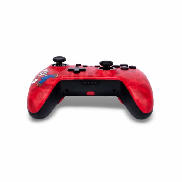Mando Pro PowerA Wireless Nintendo Switch Here We Go Mario - Imagen 3