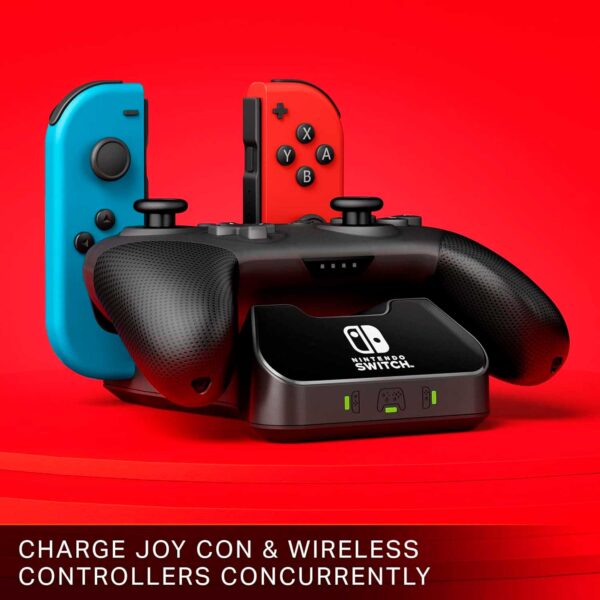 Base Cargador PowerA Para Mando Y Joy-Con Nintendo Switch - Imagen 2