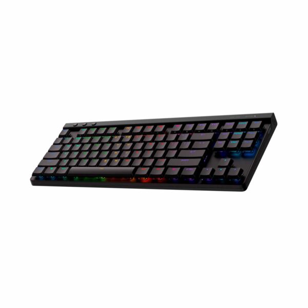 Teclado Gamer Logitech G515 Tkl Lightspeed/Bt Lightsync Rgb Black - Imagen 4