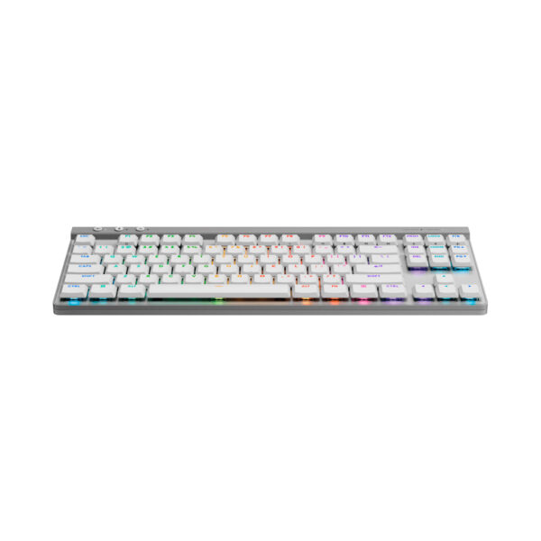 Teclado Gamer Logitech G515 Tkl Lightspeed/Bt Lightsync Rgb White - Imagen 2