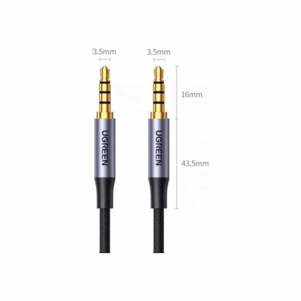 Cable de Audio/Microfono Ugreen 3.5mm 1.5m AV183 (20497) - Imagen 3