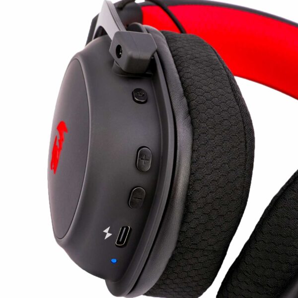 Audifono Gamer Redragon Zeus Pro Rgb H510-Wl Wireless Black - Imagen 4